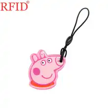 UID S50 1K 13,56 mhz сменная RFID перезаписываемая карта NFC Капля клея водонепроницаемые цепочки для ключей, бирки IC карты для контроля доступа 1