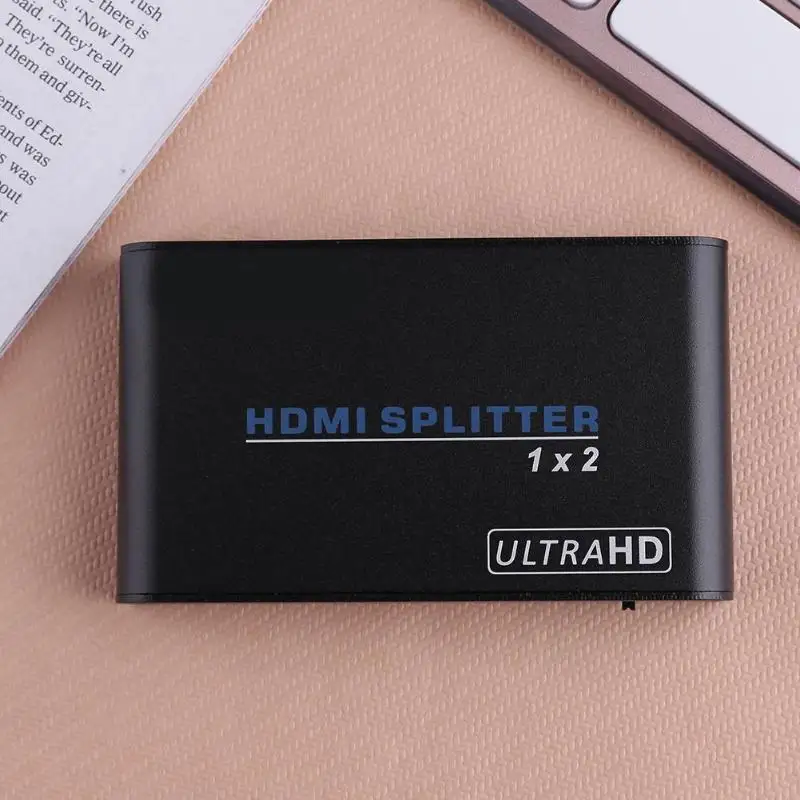 Hdmi сплиттер 2,0 распределитель один в два из разделитель частоты компьютерный сплиттер видео коммутатор Поддержка современной функции