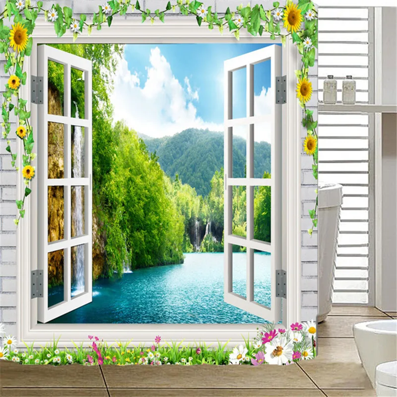 Simulation-3D-Seaview-Natural-Scenery-Waterproof-Shower-Curtain-Drapes-Polyester-Fabric-Bathroom-Curtain-Toilet-with-Hooks.jpg_640x640 (6)