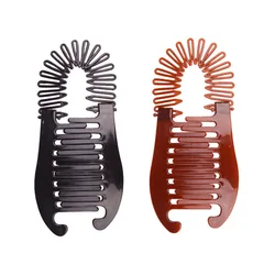 Woman Elastics Hair Braider Banana Clip Claw Scorpion Type Hair Holding Tool Ponytail Holder Hair Accessories