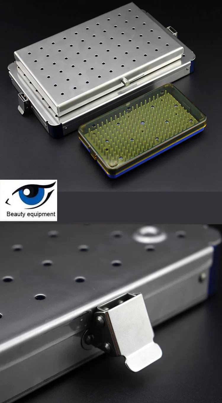 Импортная силиконовая коробка для стерилизации, медицинская нержавеющая сталь