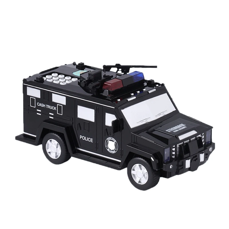 

1:32 Police Swat Money Transporter Armored Car Truck Model Toy with Music Flash Money Transporter Truck