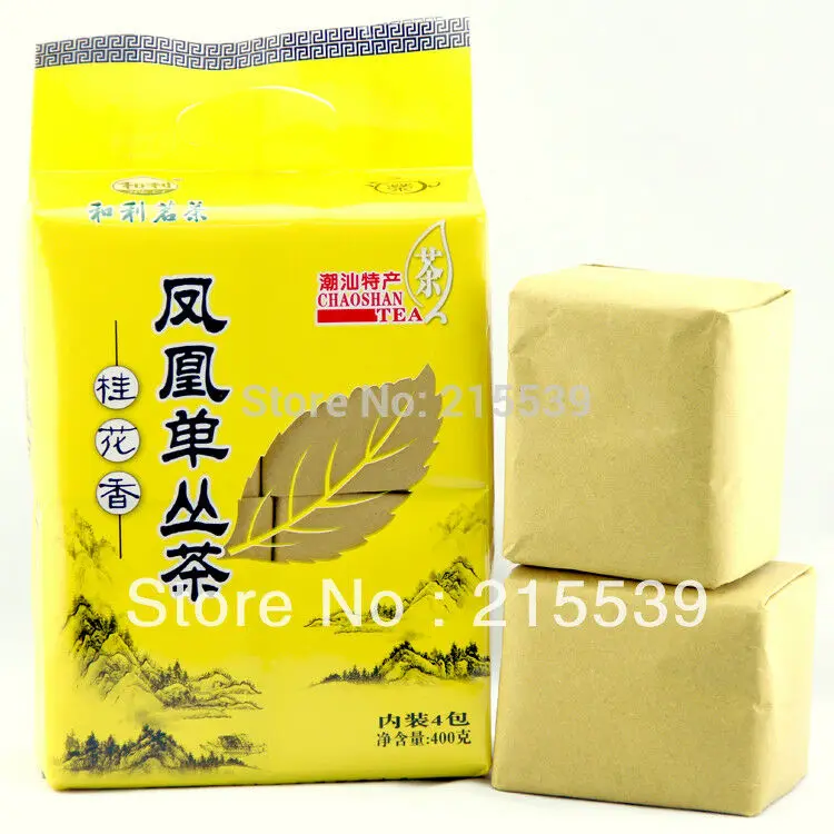 US $20.84 Gui Hua Xiang Chaozhou Phoenix Dancong Tea Cha Feng Huang Dan Cong Oolong 400g