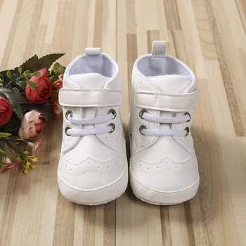 

2020 Summer Fashion Infant Boys Girls High-Top Ankle Sneakers Sport Shoes Anti-Slip Soft Sole Newborn First Walkers Shoes