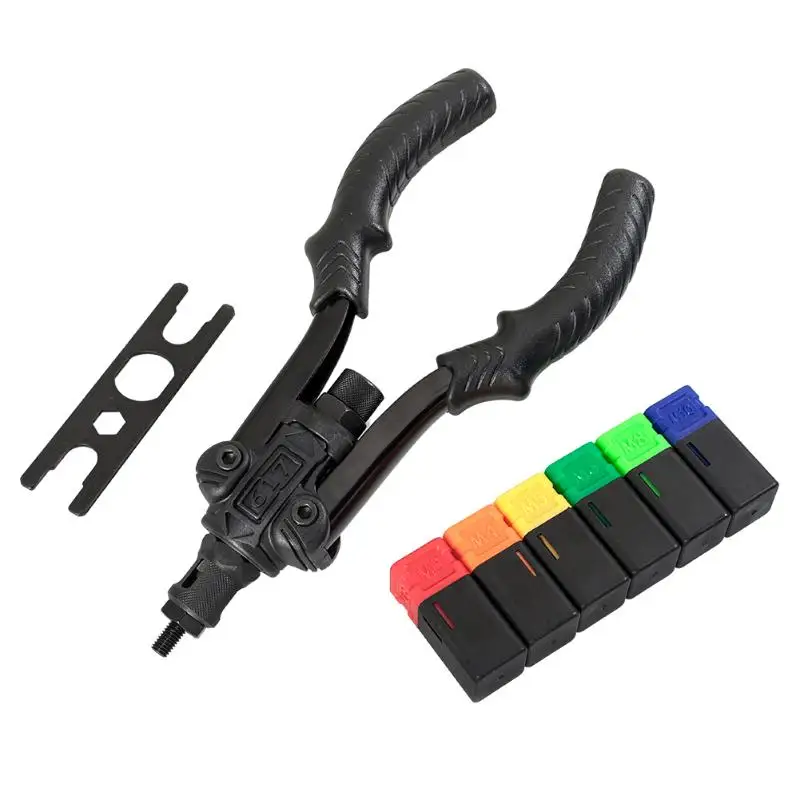 

Prolonged Durable Riveter Adapter Kit Electric Rivet Gun Insert Nut Skill Manufacture Riveting Tool Cordless Drill