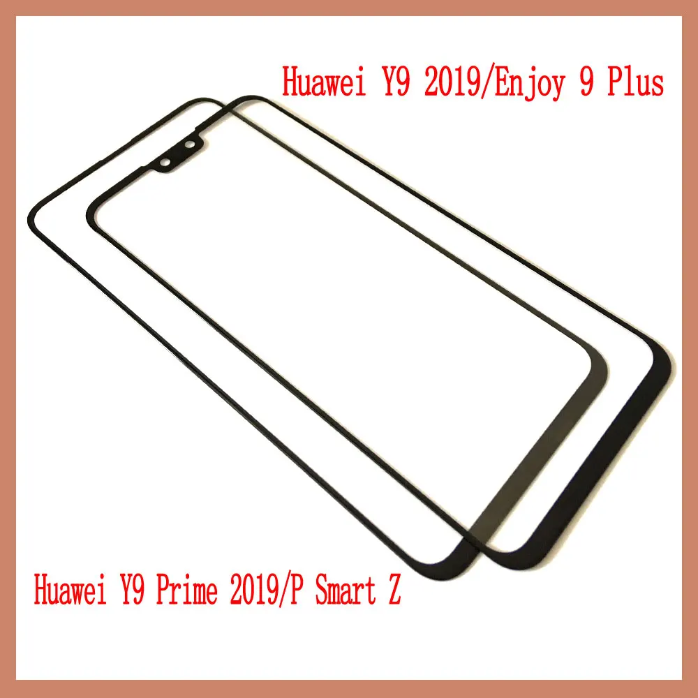 Переднее внешнее стекло для Huawei Y9 Prime 2019 P Smart Z сенсорная панель запасные части