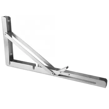 

Triangular bracket, 14 inch stainless steel folding mobile triangular bracket Industrial tool for 2PC hardware