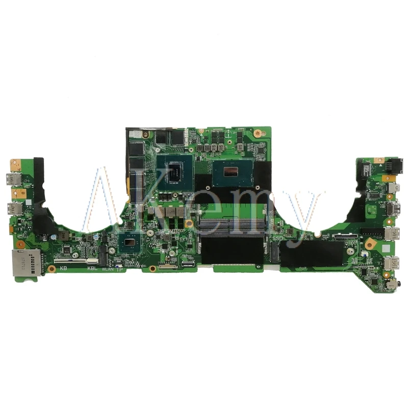 GL503VM Материнская плата Asus GL503VM системная материнская плата для ноутбука w/i5-7300HQ Процессор GTX1060-GPU