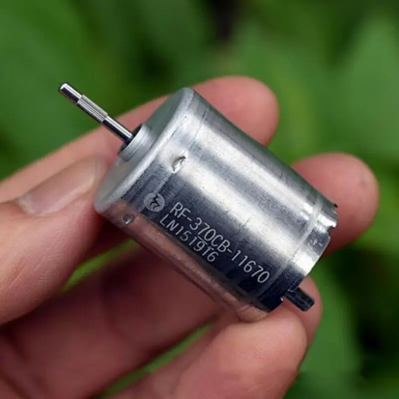 MABUCHI RF 370CB 11670 электродвигатель постоянного тока 12В 24В 6000 об/мин Драгоценная
