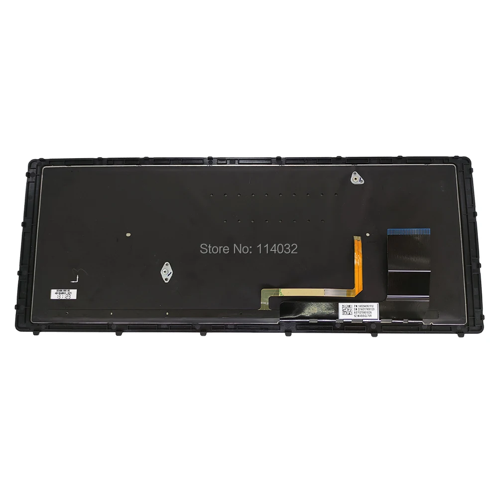 para sony vaio svf 15n teclado retroiluminado para sony vaio svf 15n preto russo com moldura Teclado de substituição - Imagem 2