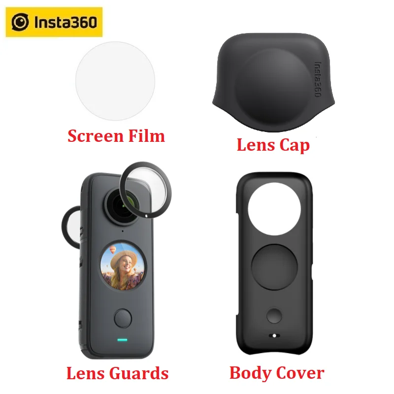 Insta360 ONE X2 Lens Guards Cap Body Cover Protector Original