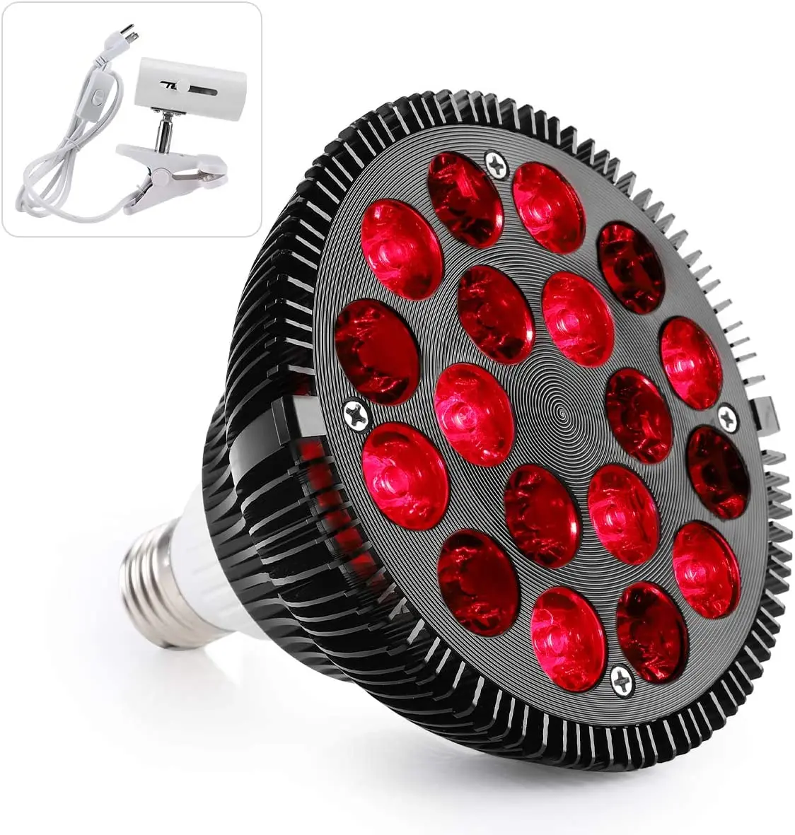 54W Red Light Therapy Lamp 660nm & 850nm Near Infrared Light Therapy