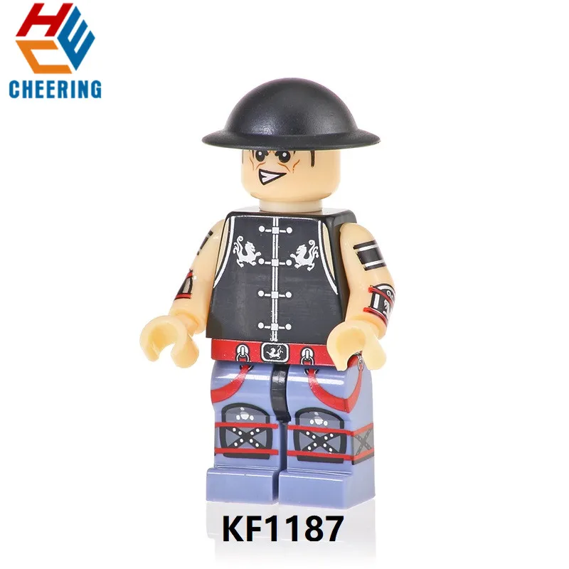 

Single Sale Building Blocks Education Mortal Kombat Baraka Jax Kitana Raiden Kung Lao Figures Bricks Toys for children KF1187