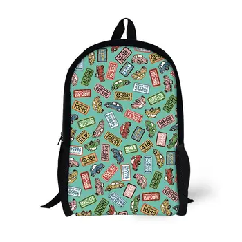 

16-inch New Custom pattern printing School Bags For Teenagers Mochila Backpack Kids BoysDaily Book Bag Teenagers Book-Bags