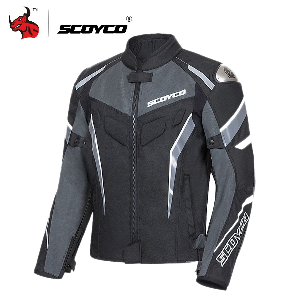 SCOYCO Motorcycle Jacket Summer Breathable Reflective Moto Motocross Jacket Men Protective Gear Motorcycle Clothing SCOYCO Motorcycle Jacket Summer Breathable Reflective Moto Motocross Jacket Men Protective Gear Motorcycle Clothing