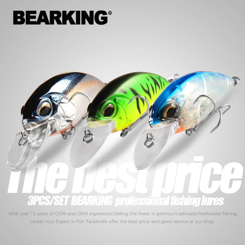 BEARKING 3 шт. в комплекте 65 мм 14 г 16 для дайвинга 2-3 5 м | Спорт и развлечения