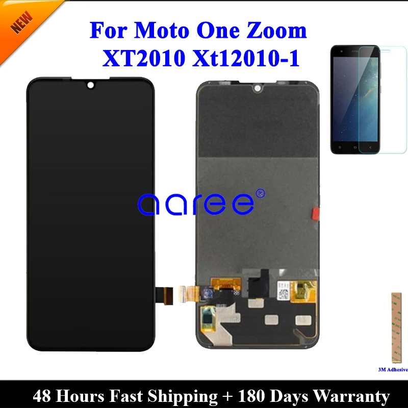 ЖК-дисплей для Moto One zoom Zoom XT2010 с сенсорным экраном и дигитайзером в сборе |
