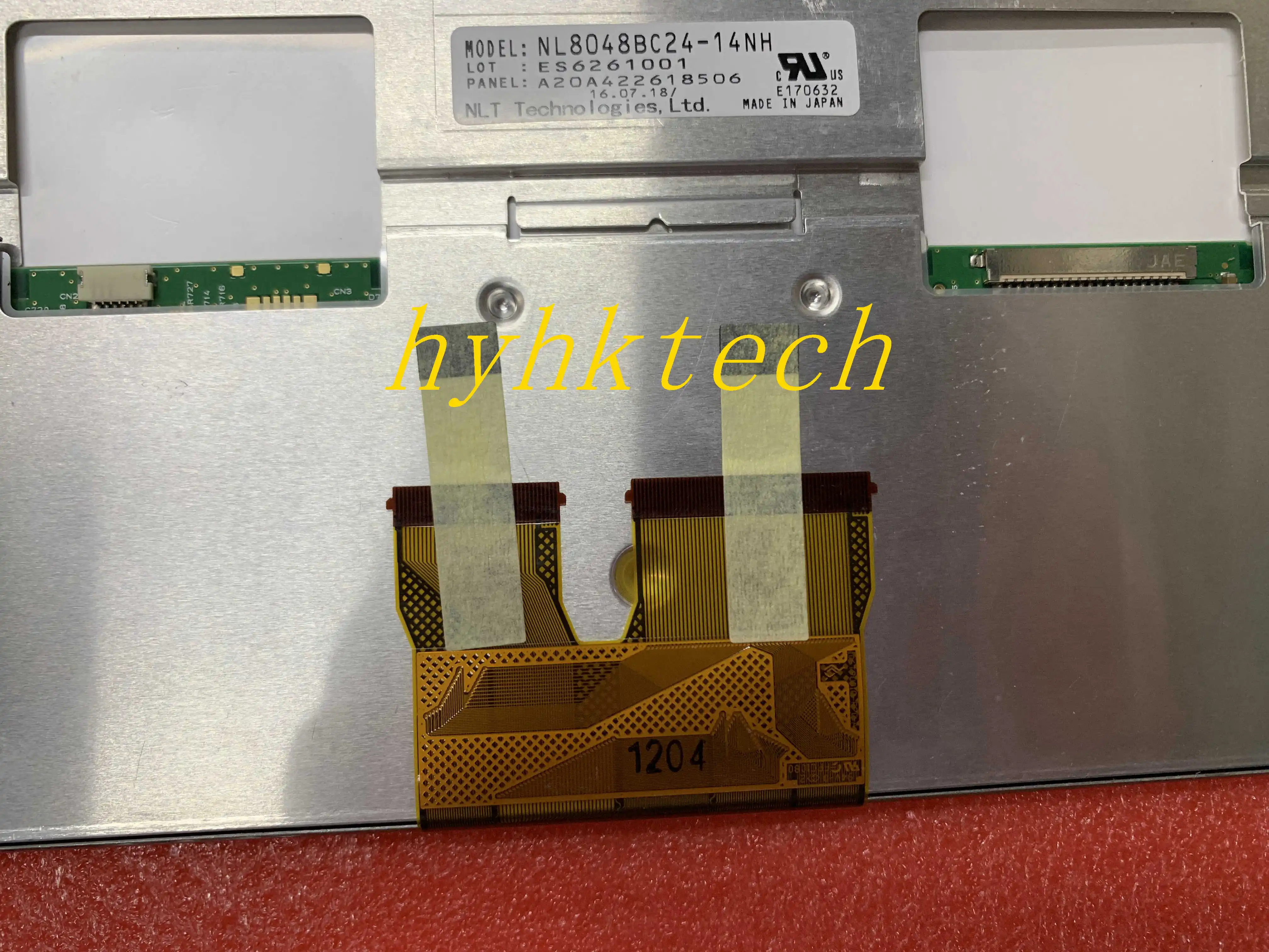 NL8048BC24-14NH 9,0 дюймовый промышленный ЖК-дисплей с сенсорной панелью, и в