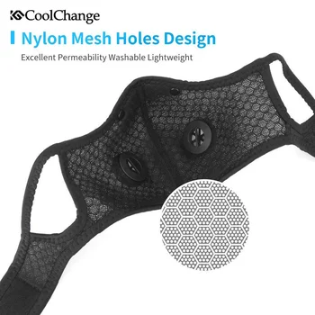 

Mouth Face Protection Mask Fresh Air Dust-proof Reusable Respirator with Valve Cover Protective Mask Plus Masks Pad Spot Sale