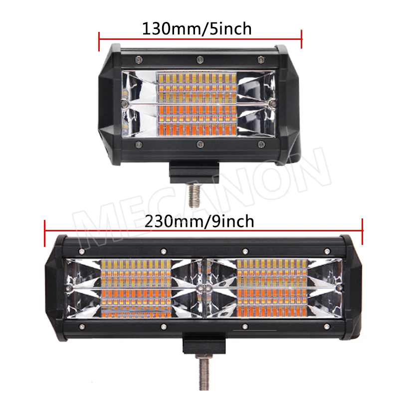 strobe flash work light bar dual color-6-1-水印  