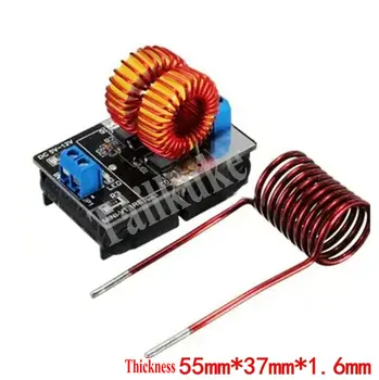 

Small Induction Heating 120WDC5 ~ 12V Metal High Frequency Machine Quenching Tesla ZVS Driver Motherboard
