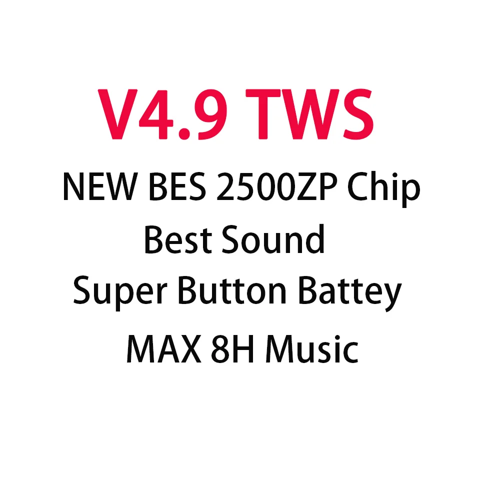 Последняя версия V4.9 PK V4.6 4 7 TWS супер 48 дБ двойной чип ANC BES 2500ZP активное