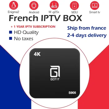 

S905 Android tv box +NEO IPTV French iptv subscription IPTV France Spain USA Belgium Morocco Arabic iptv smart tv box