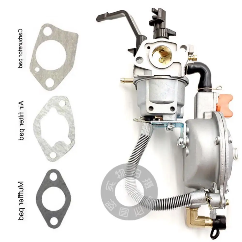 Двухтопливный карбюратор TONCO Carb 168F для Honda GX160 комплект переоборудования