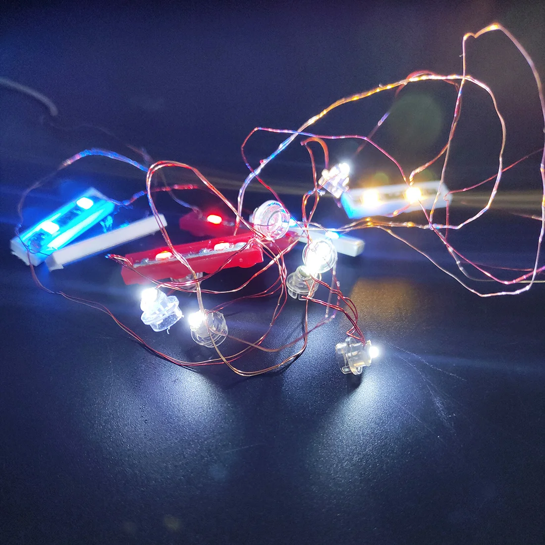 Модикер 42096 светильник ning DIY на батарейках светодиодный светильник строительный блок модифицированный комплект для RSR 42096 классический/обновленная версия