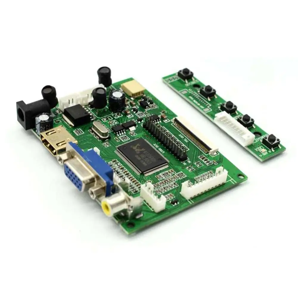 HDMI VGA 2AV LVDS ACC ttl жк-дисплей Контроллер 50pin плата комплект для 7 8 9 дюймов ЖК-монитор Raspberry Banana Pi