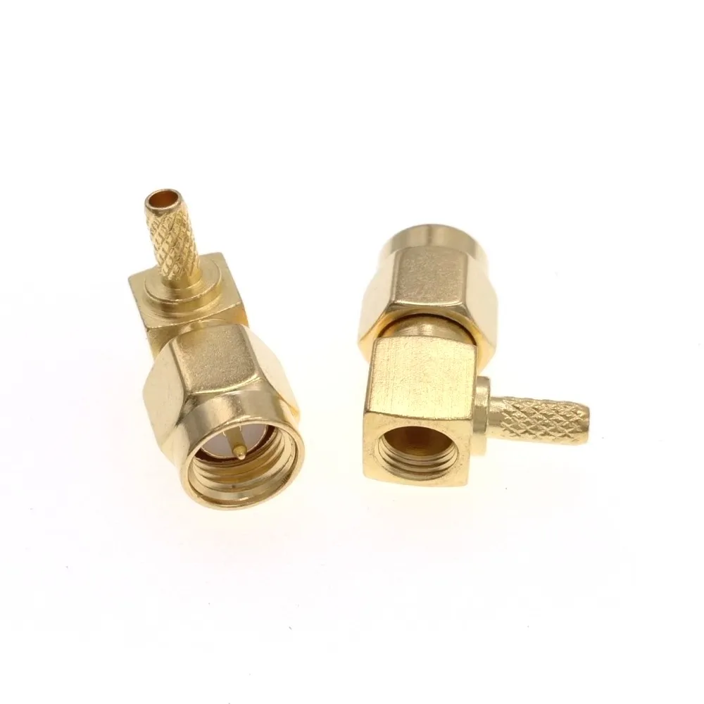 SMA Male Right RG316 4