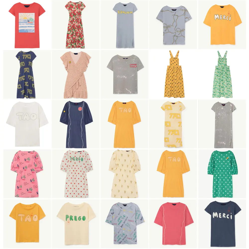 Новинка 2019 платье TAO BOBO для девочек | Мать и ребенок