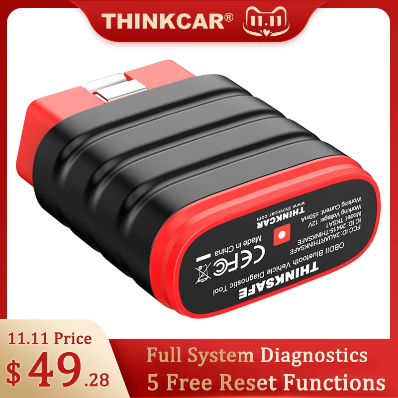 Диагностические инструменты Thinkcar Thinksafe OBD2 профессиональный Автомобильный