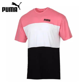 

Original New Arrival PUMA CELEBRATION Colour Block Tee Men's T-shirts short sleeve Sportswear