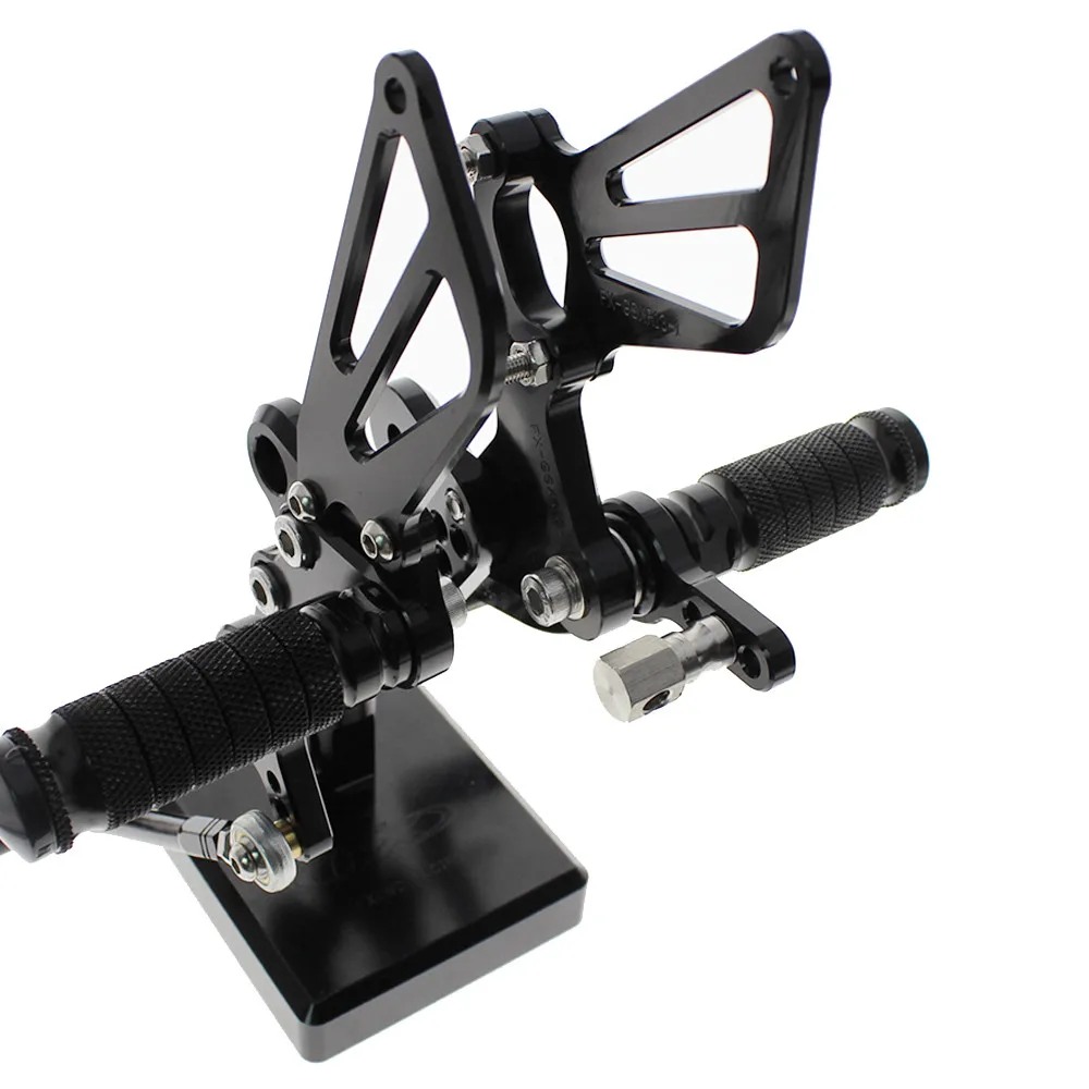 Для Suzuki HAYABUSA 1999- 2000 2001 2002 2003 мотоцикл подножки Алюминий Rearset сзади набор подножек подставки для ног
