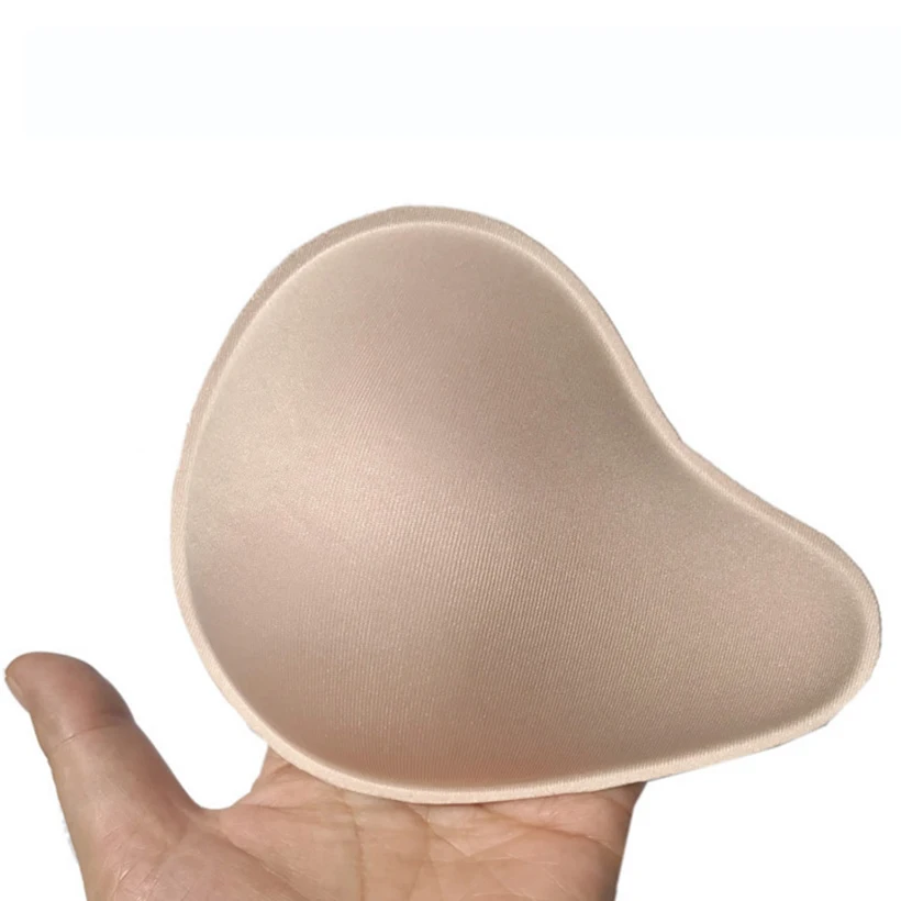 1 Pair Sponge Breast Forms Pad Spiral Shape Fake Boobs Enhancer Bra Padding  Inserts Xl For Swimsuits Crossdresser D30 - Breast Protheses - AliExpress