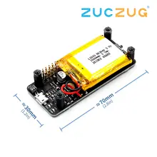 Raspberry Pi Zero 0 W UPS плата питания, Встроенный последовательный порт, обнаружение мощности