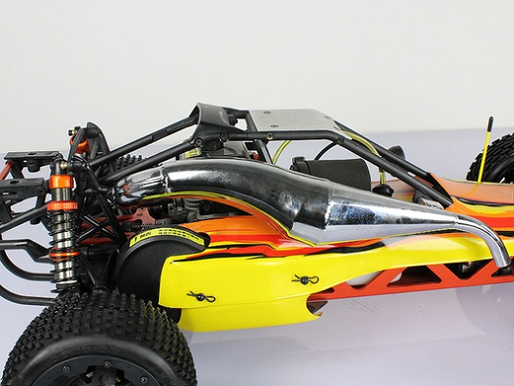 Боковая тюнинговая труба, выхлопная труба для 1/5 hpi rovan km baja 5b 5t 5sc rc автозапчасти