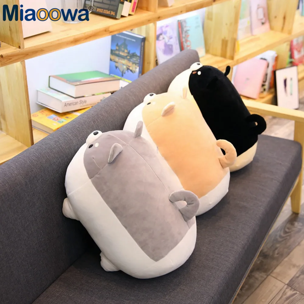 40/50 см милый Косплей Shiba «Лисья Секретная служба»(Inu собака плюшевая игрушка, набитое Мягкое Животное корги чай Подушка Рождественский подарок для детей каваи