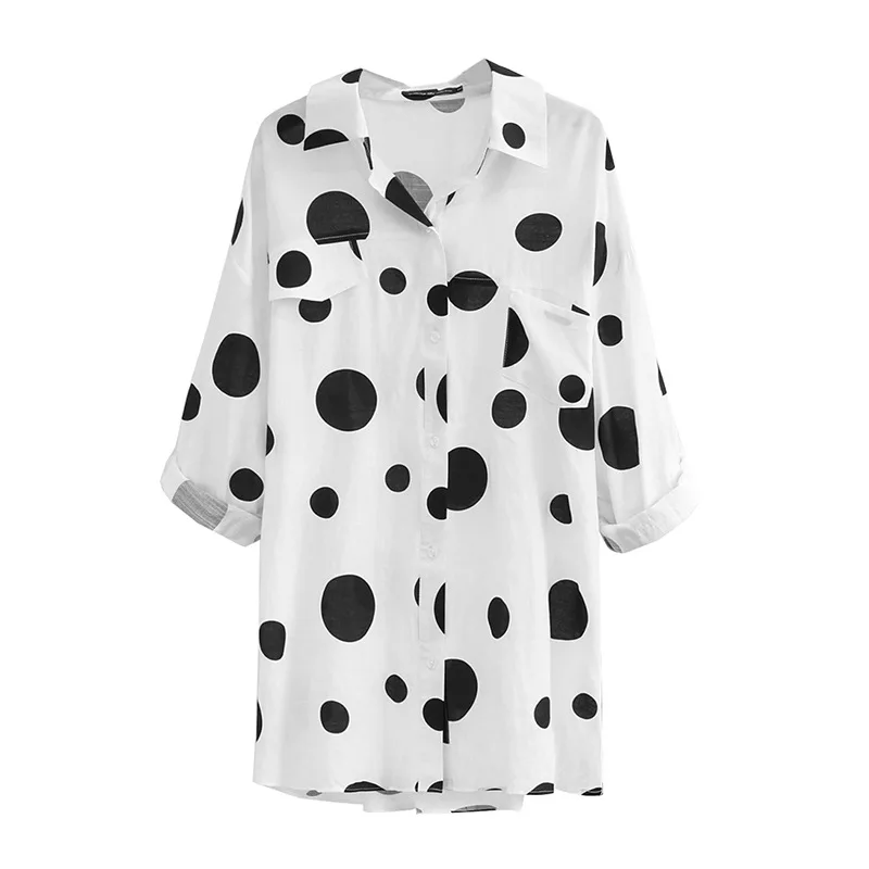 Женская рубашка с длинным рукавом большого размера женская блузка весна 2020