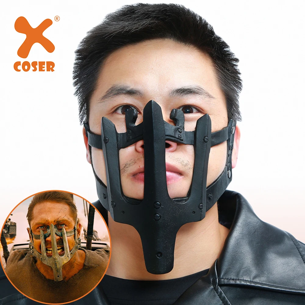 Маска XCOSER Mad Max MM4 Fury Road Rockatansky маска из ПВХ с эластичным ремешком для маскарада на