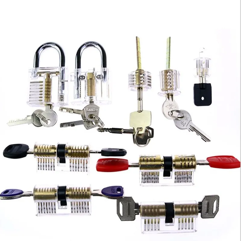 

Hot Selling Transparent Lock Nine-piece Combination Suit Is Suitable For Practice Exhibition