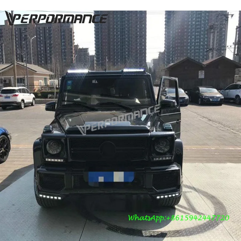 W463 светильник из углеродного волокна для w463 передний спойлер для B800 B900 1990~ год