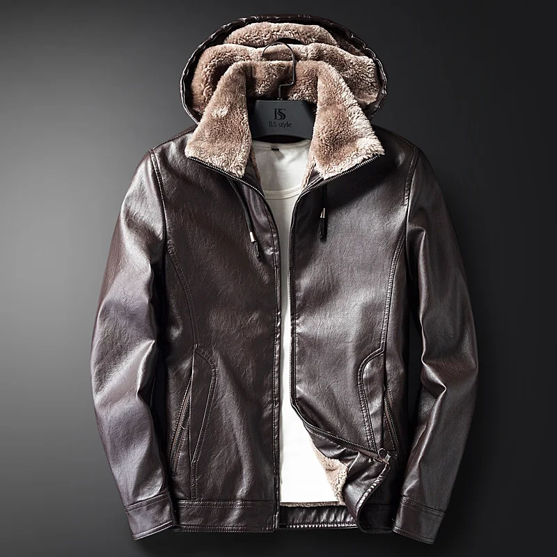 Кожаная куртка, мужские пальто, M-3XL, Высококачественная верхняя одежда, мужская деловая осенняя куртка 1118