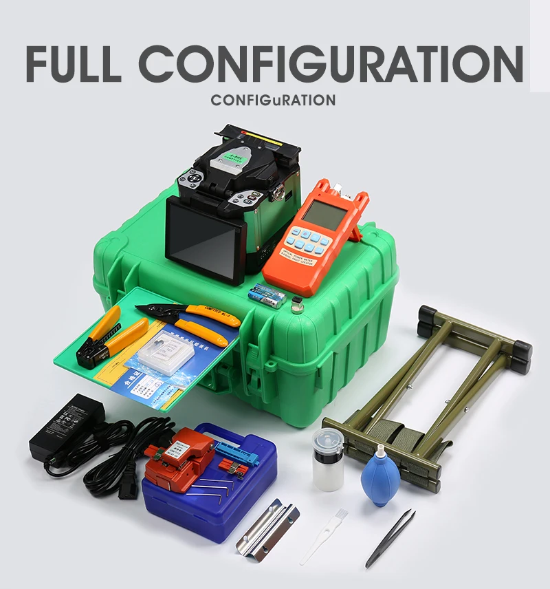 A-80S Green Automatic Fusion Splicer Machine Fiber