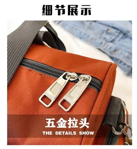 Garment Travel Bag with Shoulder Strap Duffel Bag Carry on Hanging Suitcase Clothing Business Bag Multiple Pockets