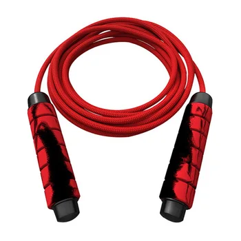 

Heavy Adjustable Weighted Skipping Jump Rope Ball-Bearing Weavon Cable Foam Handle For Home Gym Crossfit Workouts Boxing