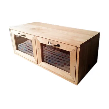 

Glass Drawer Wooden Boxes Store Content Box Drawers Storage Box Old So Solid Wood