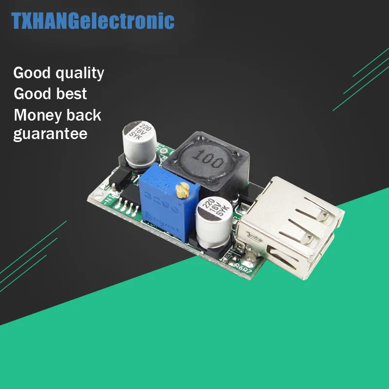 DC-DC Boost Converter 3V Up 5V to 9V 2A USB Output Voltage Step-up Module diy electronics | Электронные компоненты и