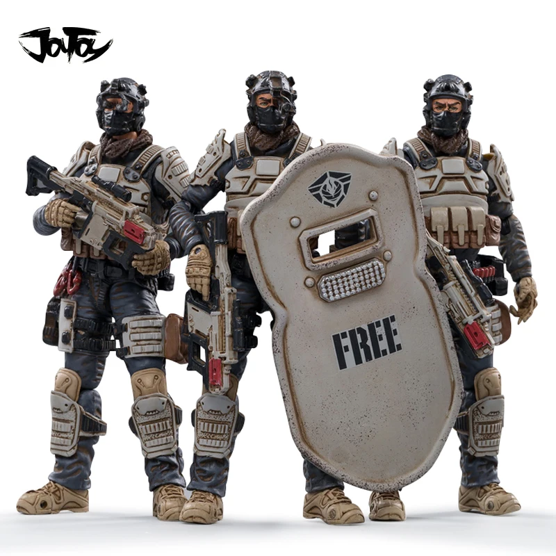 

JOYTOY 1/18 Action Figure (3PCS/SET) Free Truism Moon Wolf Team Anime Collection Model For Gift Free Shipping